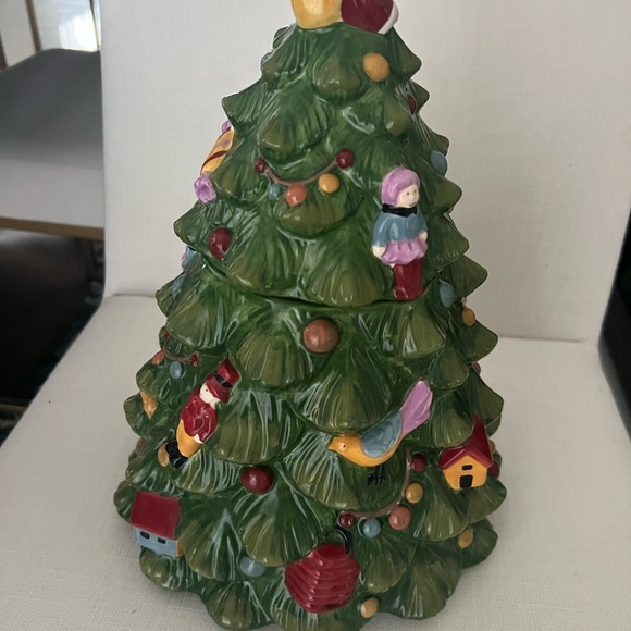 Spode Holiday Vintage Spode Christmas Tree Cookie Jar Lid Poshmark